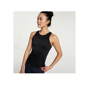 New women’s Calia Ribbed racer back tank top black size  XL retail $44